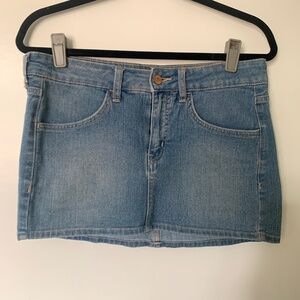 Divided by HM Denim Mini Skirt
